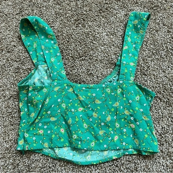 Motel Gladis Vest Crop Top - Picture 3 of 3